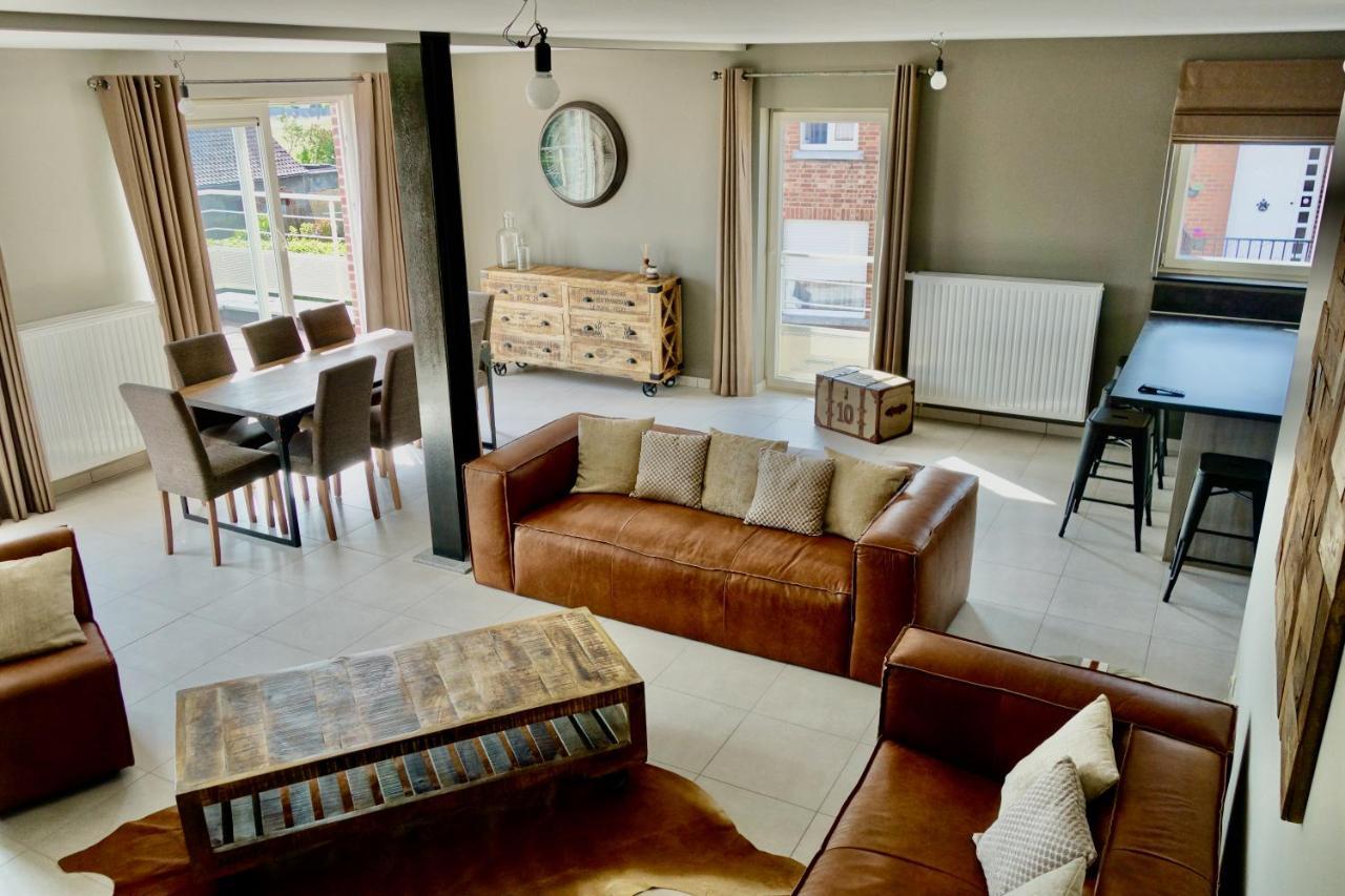 מונס Loft En Duplex Avec Terrasse 3 Chambres Proche Pairi Daiza מראה חיצוני תמונה