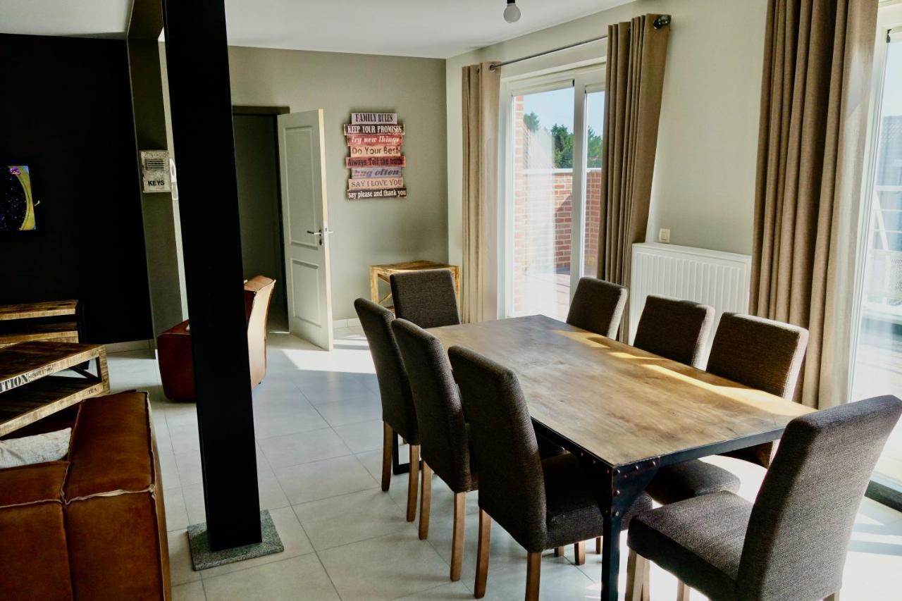 מונס Loft En Duplex Avec Terrasse 3 Chambres Proche Pairi Daiza מראה חיצוני תמונה